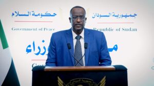 وزراء حكومة السلام يؤدون اليمين الدستورية أمام المجلس الرئاسي ورئيس القضاء.
